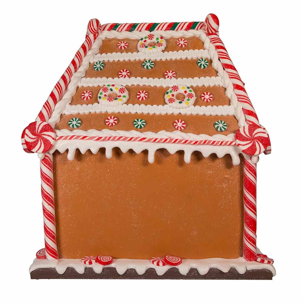Kurt Adler 13-Inch Battery-Operated Gingerbread House with LED Light and Timer